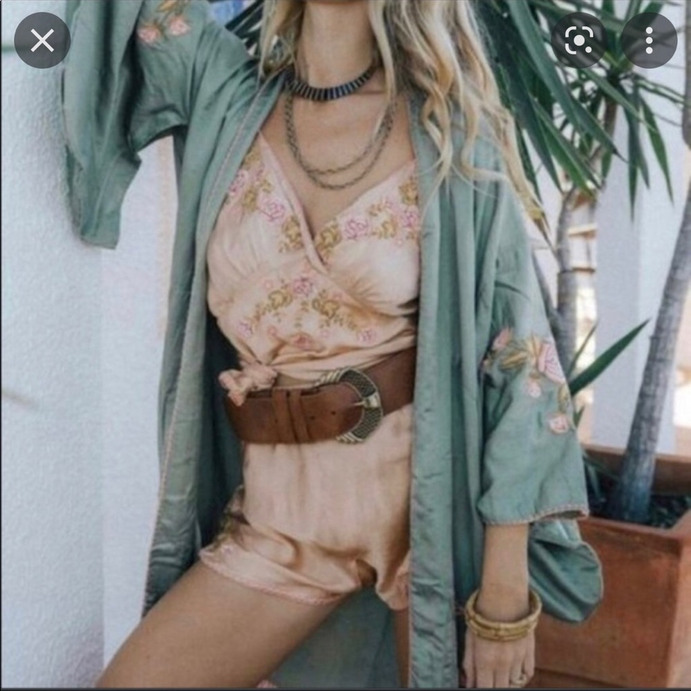 SOLD Cami only) NWT Chasing Unicorns silk cami Size Small